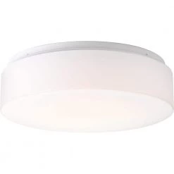 Drums and Clouds Collection 22.5-Watt White Integrated LED Flush Mount by Progress Lighting -Progress Lighting Shop white progress lighting flush mount lights p730002 030 30 c3 1000