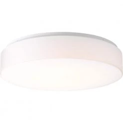 Drums and Clouds Collection 28-Watt White Integrated LED Flush Mount by Progress Lighting -Progress Lighting Shop white progress lighting flush mount lights p730003 030 30 c3 1000