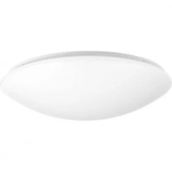 Drums and Clouds Collection 28-Watt White Integrated LED Flush Mount by Progress Lighting