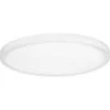 Edgelit 14 in. White Integrated LED Flush Mount by Progress Lighting -Progress Lighting Shop white progress lighting flush mount lights p810017 030 30 64 1000