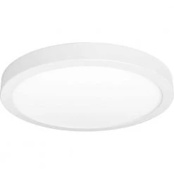 Edgelit 18 in. White Integrated LED Flush Mount by Progress Lighting