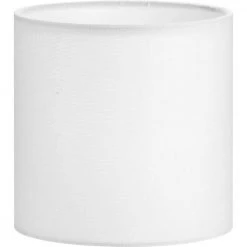 Elara White Linen Fabric Accessory Shade by Progress Lighting