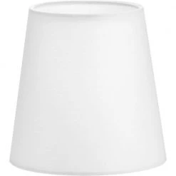 Elara White Linen Fabric Accessory Shade by Progress Lighting
