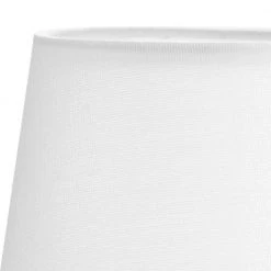 Elara White Linen Fabric Accessory Shade by Progress Lighting -Progress Lighting Shop white progress lighting globes shades p860060 000 fa 1000