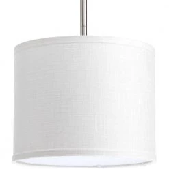 Markor Collection Summer Linen Fabric Accessory Shade by Progress Lighting