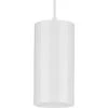 Cylinder Collection 6 in. 1-Light White Modern Outdoor Pendant Hanging Light by Progress Lighting -Progress Lighting Shop white progress lighting outdoor pendant lights p500356 030 64 1000
