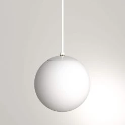 1-Light White Pendant with White Opal Glass by Progress Lighting -Progress Lighting Shop white progress lighting pendant lights p4401 29 1d 1000