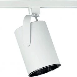 Alpha Trak Collection 1-Light White Track Lighting Head by Progress Lighting