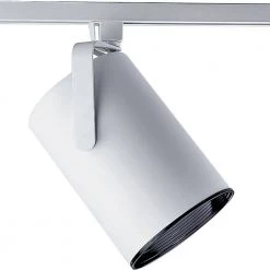 Alpha Trak Collection 1-Light White Track Lighting Head by Progress Lighting
