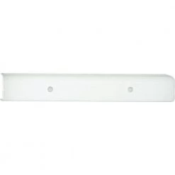 Channel Glass Collection 4-Light White White Glass Traditional Bath Vanity Light by Progress Lighting