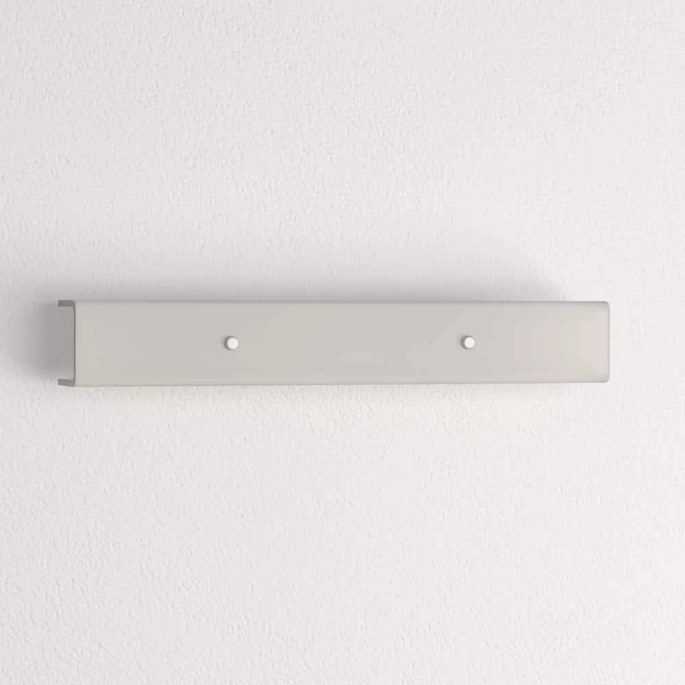 Channel Glass Collection 4-Light White White Glass Traditional Bath Vanity Light by Progress Lighting 6 Channel Glass Collection 4-Light White White Glass Traditional Bath Vanity Light by Progress Lighting - Image 4