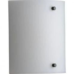 Curve LED Collection 1-Light White Opal Glass LED Modern Wall Light by Progress Lighting -Progress Lighting Shop white progress lighting vanity lighting p710102 060 30 4f 1000