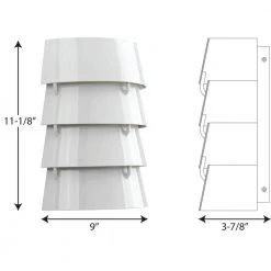 Jeffrey Alan Marks Point Dume Collection Surfrider White Wall Sconce by Progress Lighting -Progress Lighting Shop white progress lighting wall sconces p710064 030 1f 1000